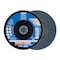 Pferd 7" x 7/8" A.H. POLIFAN Flap Disc - Z SG POWER STEELOX, Zirconia, 40 Grit, Flat 62188 - alternate 1